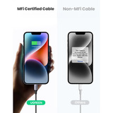 UGREEN US304 USB-C 2.0 > Lightning, MFI-zertifiziert, Kabel 1 Meter, PD 60 Watt, MFI-zertifiziert