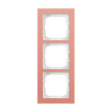 0 Abdeckrahmen 3-fach rosa, Retail