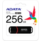 ADATA UV150 256 GB, USB-Stick schwarz/rot, USB-A 3.2 Gen 1