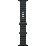 Apple 49 mm Ocean Armband, Uhrenarmband schwarz/titan