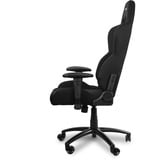 Arozzi Inizio Fabric, Gaming-Stuhl schwarz, Black