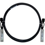BlueOptics BlueLAN Direct Attach Kabel kompatibel zu Alcatel-Lucent SFP-10G-C1M schwarz, 1 Meter