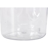 Braun MultiQuick 5 Vario Fit Blend & Go Sportflasche, Aufsatz weiß/transparent, für Stabmixer MultiQuick 5 Vario Fit