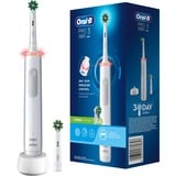 Braun Oral-B Pro 3 3000 CrossAction, Elektrische Zahnbürste weiß