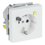Busch-Jaeger Fehlerstromschutz Steckdose CEE 7/3 Typ F weiß, Retail