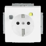 Busch-Jaeger Fehlerstromschutz Steckdose CEE 7/3 Typ F weiß, Retail