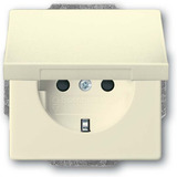 Busch-Jaeger Schutzkontakt Steckdosen Einsatz weiß, Retail