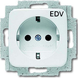 Busch-Jaeger Steckdosen Einsatz 20 EUC/DV-214 weiß, Retail