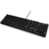 Das Keyboard MacTigr, Tastatur schwarz, US-Layout, Cherry MX Low Profile Red
