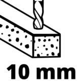 EINHELL Schlagbohrmaschine TE-ID 500 E rot/schwarz, 550 Watt