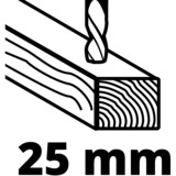 EINHELL Schlagbohrmaschine TE-ID 500 E rot/schwarz, 550 Watt