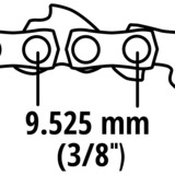 Einhell Ersatzkette 25cm 1,3 39T 3/8", Sägekette 