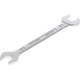 GEDORE Doppelmaulschlüssel 17x19mm, Schraubenschlüssel chrom