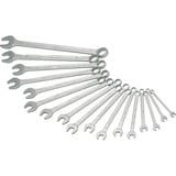 Hazet Ring-Maulschlüssel-Satz (600N/17N), 17-teilig, Schraubenschlüssel Doppelsechskant, 7 – 27 mm