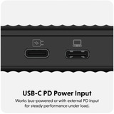  Hyper Drive Next USB4 M.2 PCIe Enclosure, Laufwerksgehäuse schwarz