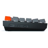 Keychron K8, Gaming-Tastatur schwarz/grau, DE-Layout, Gateron Red, Hot-Swap