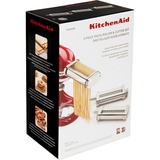 KitchenAid Nudelaufsatz 5KSMPRA, 3-teilig chrom, für alle KitchenAid Küchenmaschinen
