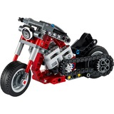 LEGO 42132 Technic Chopper, Konstruktionsspielzeug 2-in-1 Bausatz Chopper und Abenteuer-Bike