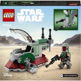 LEGO 75344 Star Wars Boba Fetts Starship - Microfighter, Konstruktionsspielzeug 