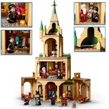 LEGO 76402 Harry Potter Hogwarts™: Dumbledores Büro, Konstruktionsspielzeug Schloss Erweiterung mit Gryffindors Schwert, 6 Minifiguren und Sprechendem Hut