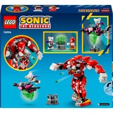 LEGO 76996 Sonic the Hedgehog Knuckles' Wächter-Mech, Konstruktionsspielzeug 