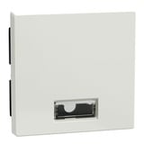 Merten Wippe mit Symbolfenster rechteckig, Kontrollschalter- und Taster-Einsatz, Typ 432819 weiß (glänzend), Retail