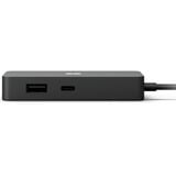 Microsoft Surface USB-C Travel Hub, Dockingstation schwarz, HDMI, RJ-45, USB-A, USB-C