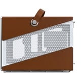 Montech Heritage 30 Pro, Tower-Gehäuse weiß/braun, Tempered Glass