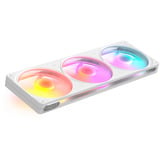 NZXT F360 RGB, Gehäuselüfter weiß, Reverse, 360 mm