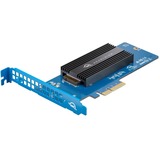 OWC Accelsior 1M2 4 TB, SSD blau/schwarz, PCIe 4.0 x4, NVMe 1.3, AIC