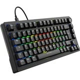Sharkoon SKILLER SGK25, Gaming-Tastatur schwarz, DE-Layout, Huano Red