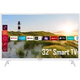 Telefunken XF32K550-W, LED-Fernseher 80 cm(32 Zoll), weiß, FullHD, Triple Tuner, HDR