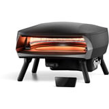 Witt Pizzaofen Etna Rotante Control 16"  schwarz (matt), für Pizzen bis ca. Ø 40cm, rotierender Pizzastein
