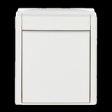 0 Kreuzschalter 2601/7 W-54 weiß (matt), Retail