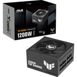 ASUS TUF-GAMING-1200P, PC-Netzteil schwarz, 1x 12-Pin High Power GPU, 3x PCIe, Kabelmanagement, 1200 Watt