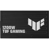 ASUS TUF-GAMING-1200P, PC-Netzteil schwarz, 1x 12-Pin High Power GPU, 3x PCIe, Kabelmanagement, 1200 Watt