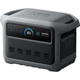 Anker SOLIX C1000 Gen 2 Powerstation, 1024Wh/2000W, Powerbank grau/schwarz, 2.000 Watt, 2.400 Watt