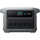 Anker SOLIX C1000 Gen 2 Powerstation, 1024Wh/2000W, Powerbank grau/schwarz, 2.000 Watt, 2.400 Watt
