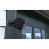 Arlo Essential Spotlight Kamera, Überwachungskamera schwarz, WLAN, Full HD
