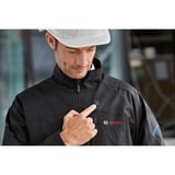 Bosch Heat+Jacket GHJ 12+18V Kit Größe XL, Arbeitskleidung schwarz, inkl. Ladeadapter GAA 12V-21, 1x 12-Volt-Akku