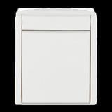 Busch-Jaeger Kreuzschalter 2601/7 W-54 weiß (matt), Retail