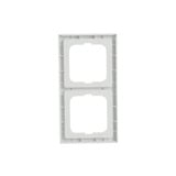 Busch-Jaeger Rahmen zwei-fach future linear 1722-184K Kunststoff glänzend Unterputz IP20 weiß (glänzend), Retail