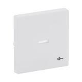 Busch-Jaeger Wippe mit Aufdruck weiß, Retail