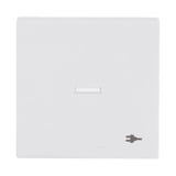 Busch-Jaeger Wippe mit Aufdruck weiß, Retail