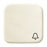 Busch-Jaeger Wippe weiß mit Symbol Klingel weiß, Retail