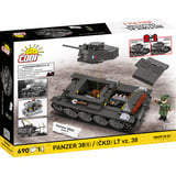 COBI Panzer 38(t) / (ČKD) LT vz.38, Konstruktionsspielzeug 