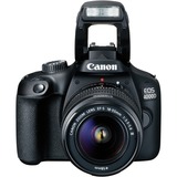 Canon EOS 4000D KIT (18-55 mm III), Digitalkamera schwarz, inkl. Canon-Objektiv