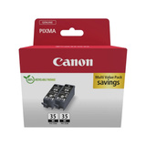 Canon Tinte Doppelpack schwarz PGI-35BK 