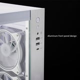 Chieftec Visio GM-30W-TG-OP, Tower-Gehäuse weiß, Tempered Glass x 2
