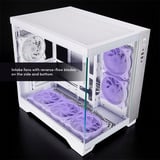 Chieftec Visio GM-30W-TG-OP, Tower-Gehäuse weiß, Tempered Glass x 2